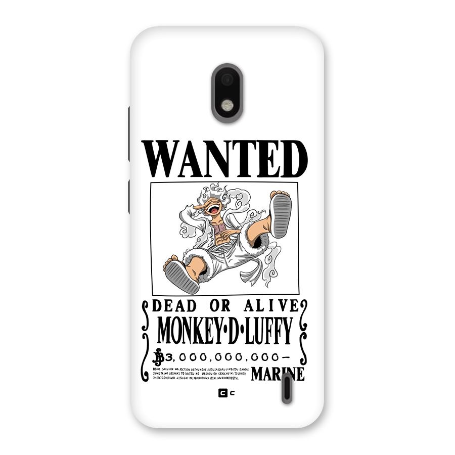 Munkey D Luffy Wanted  Back Case for Nokia 2.2
