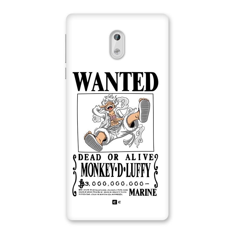 Munkey D Luffy Wanted  Back Case for Nokia 3