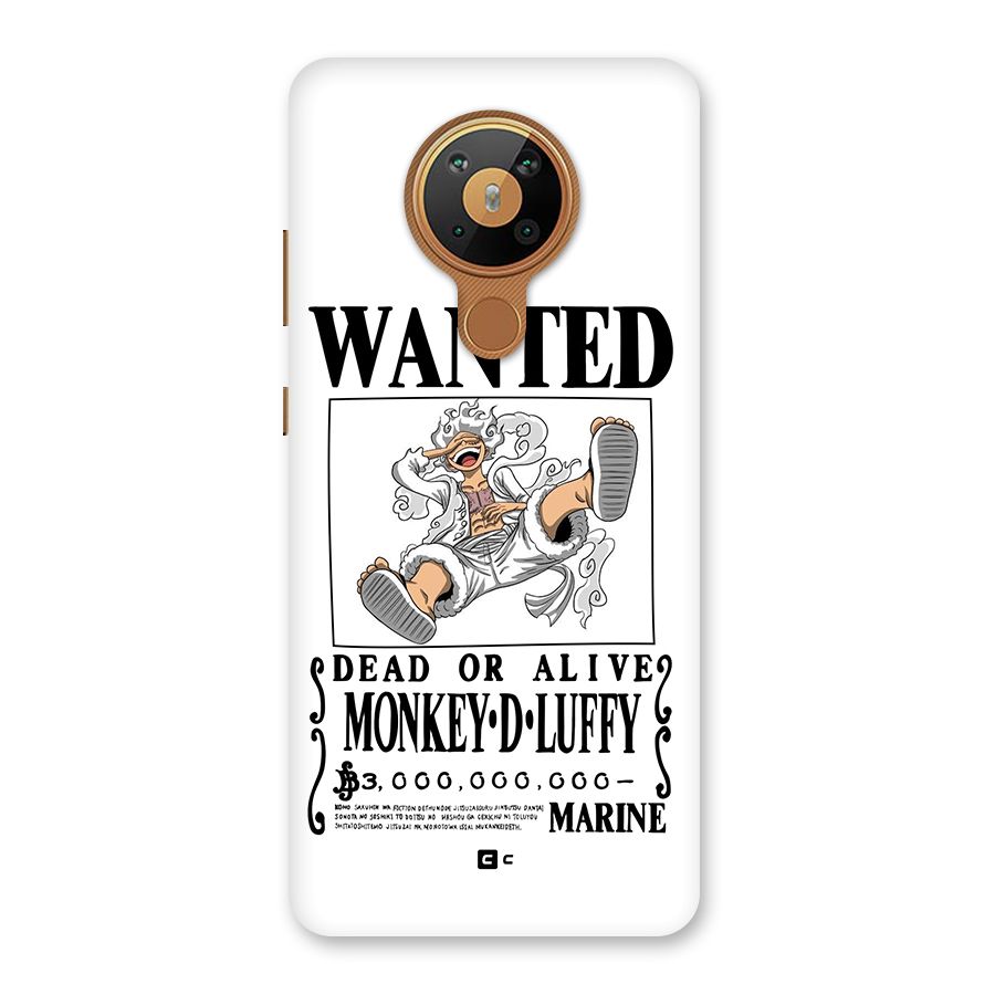 Munkey D Luffy Wanted  Back Case for Nokia 5.3