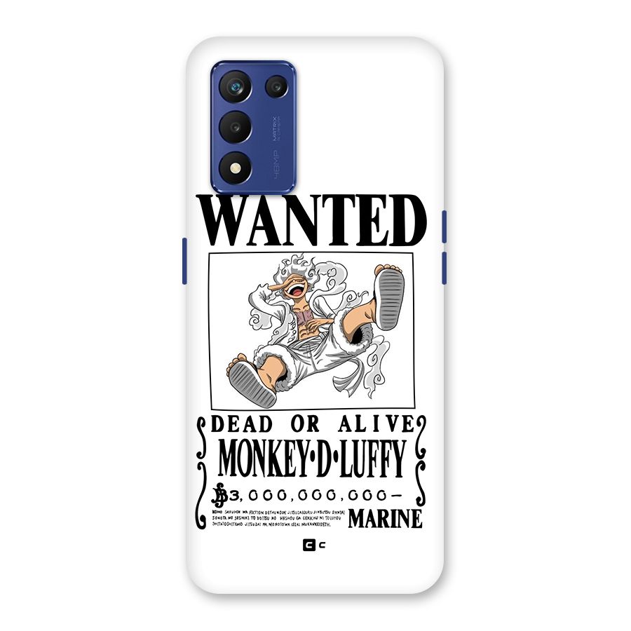 Munkey D Luffy Wanted  Back Case for Realme 9 5G Speed
