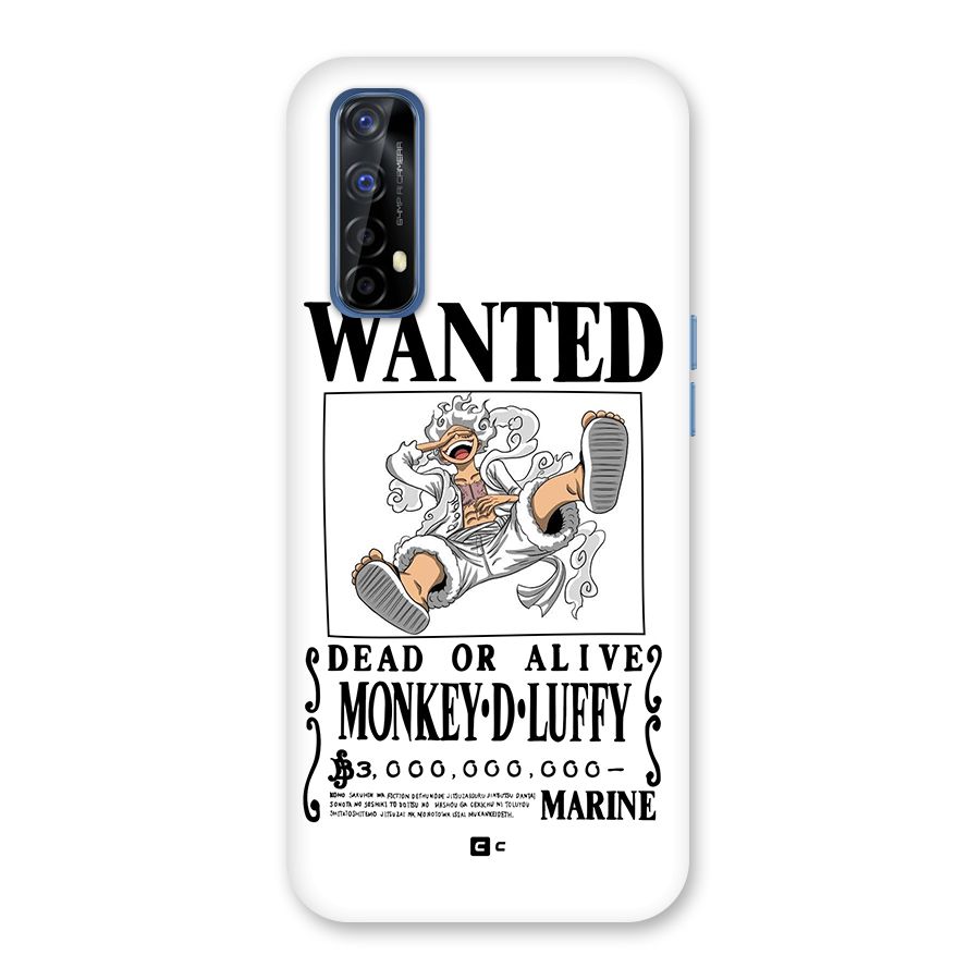 Munkey D Luffy Wanted  Back Case for Realme Narzo 20 Pro