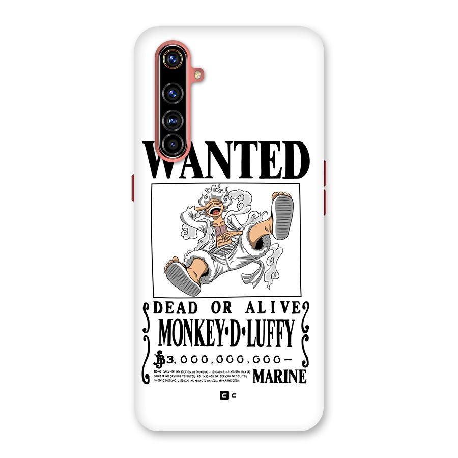 Munkey D Luffy Wanted  Back Case for Realme X50 Pro