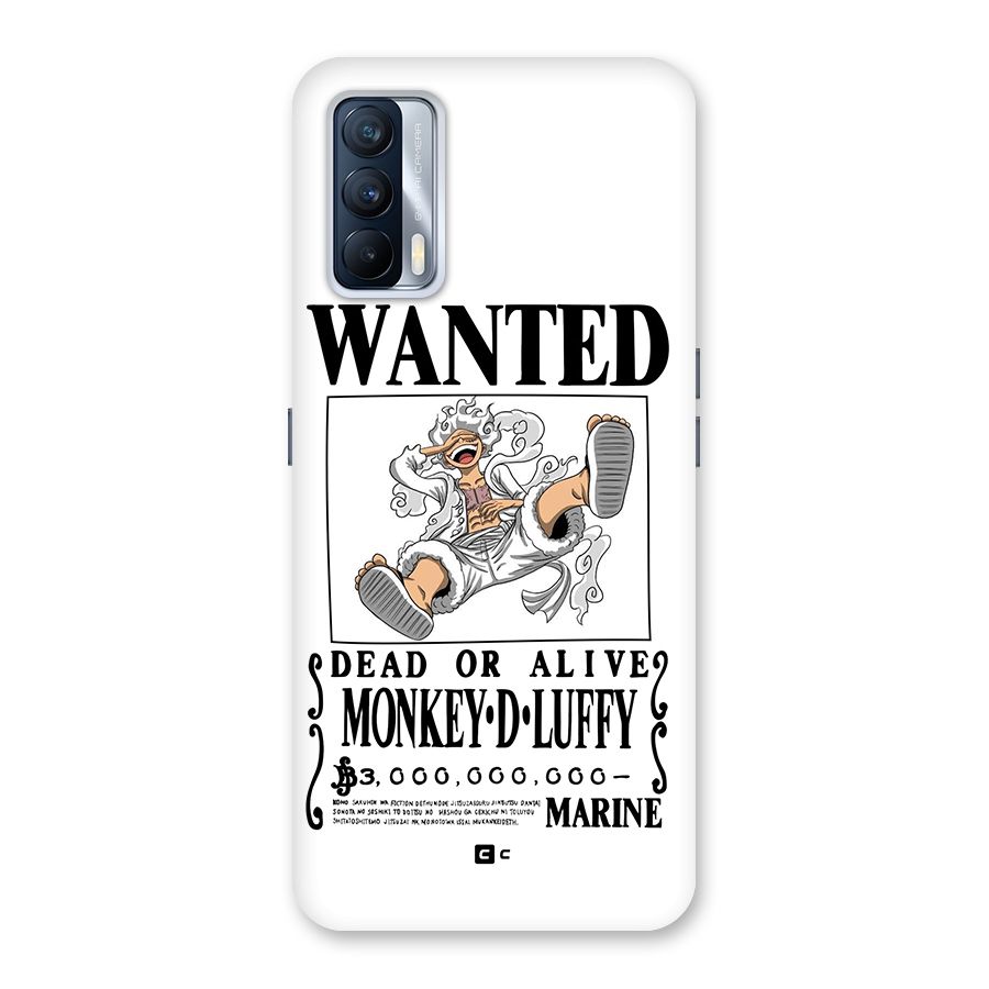 Munkey D Luffy Wanted  Back Case for Realme X7