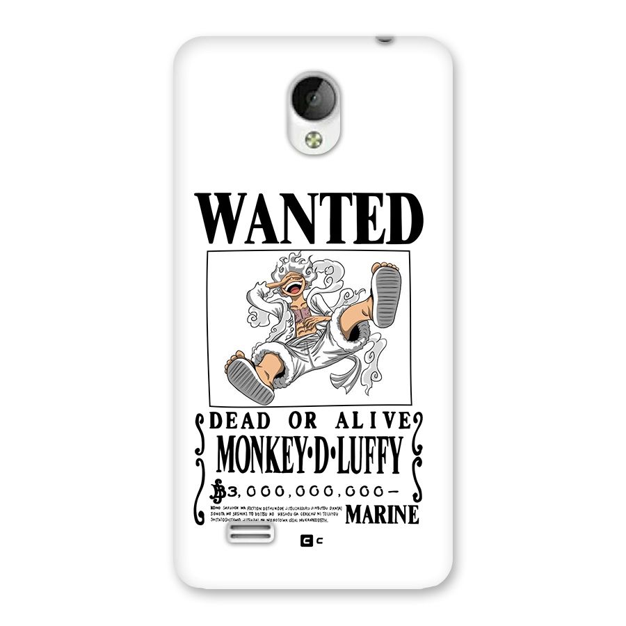 Munkey D Luffy Wanted  Back Case for Vivo Y21
