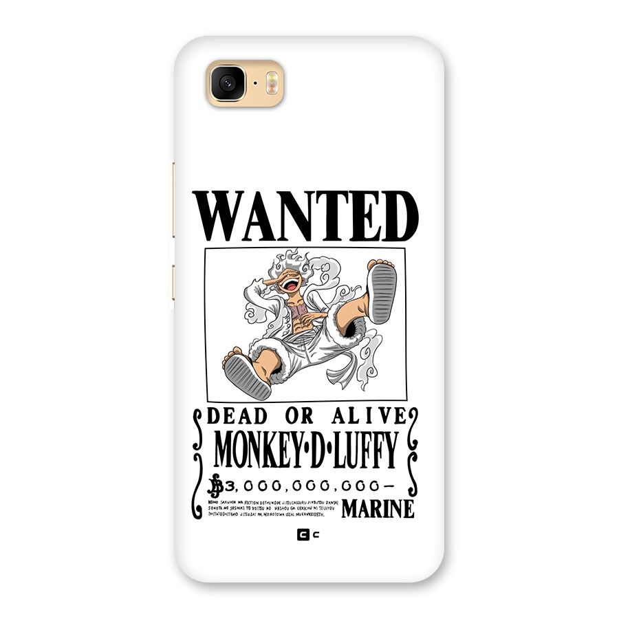 Munkey D Luffy Wanted  Back Case for Zenfone 3s Max