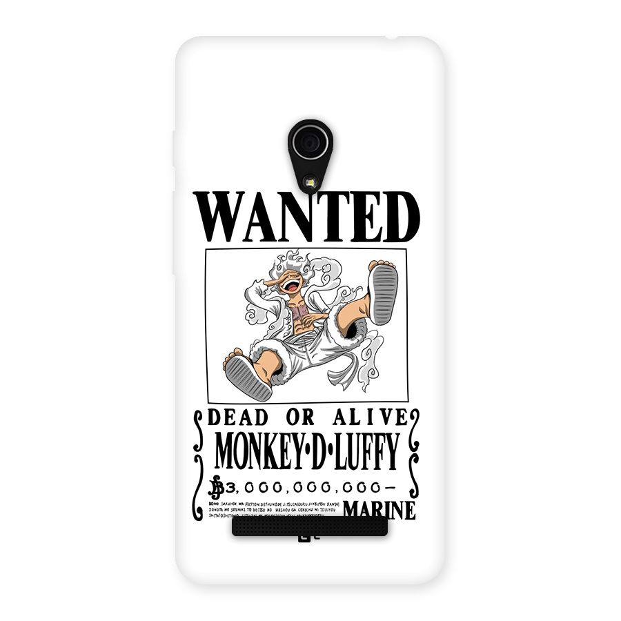 Munkey D Luffy Wanted  Back Case for Zenfone 5