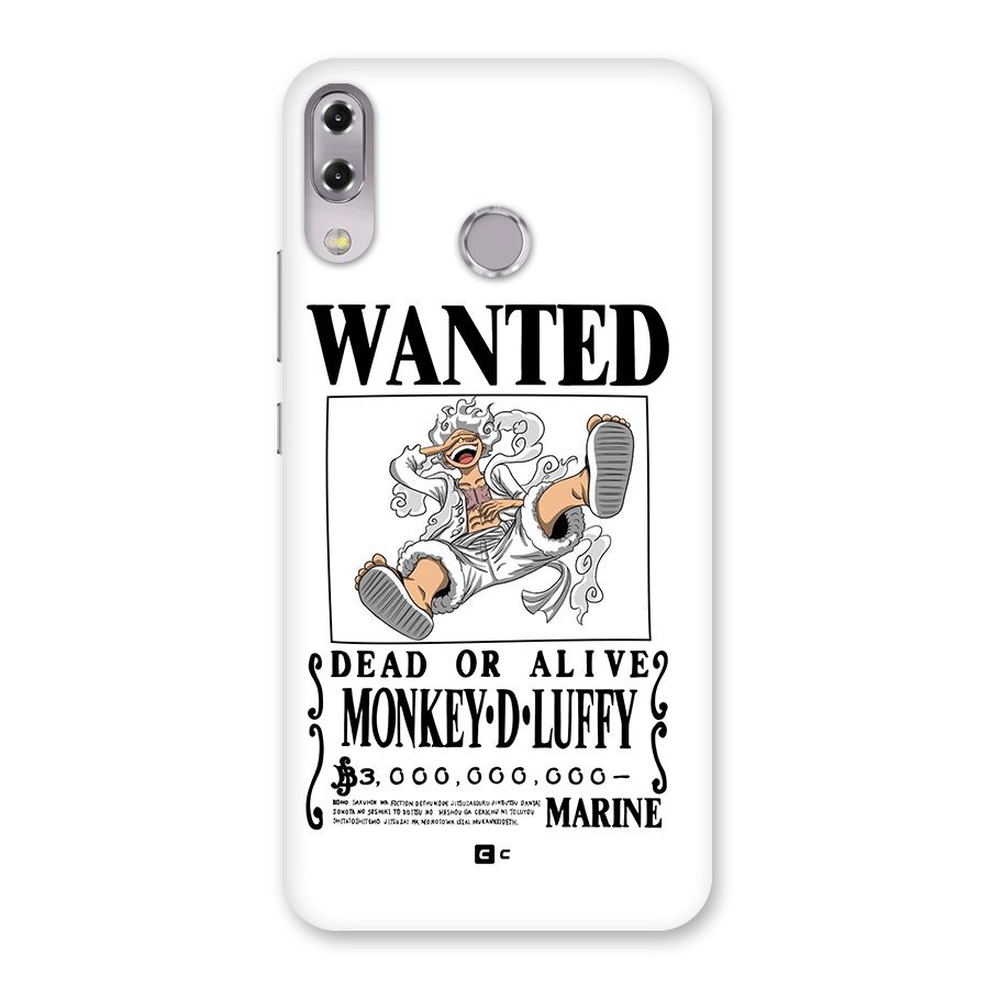 Munkey D Luffy Wanted  Back Case for Zenfone 5Z