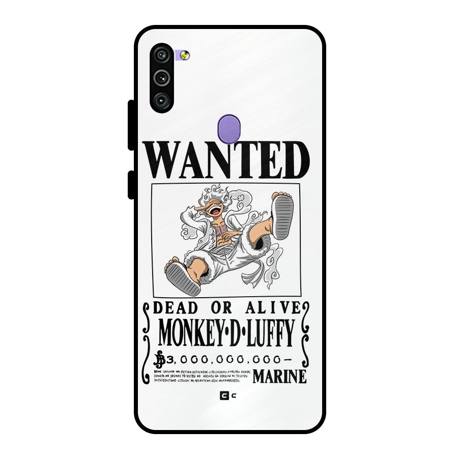 Munkey D Luffy Wanted  Metal Back Case for Galaxy M11
