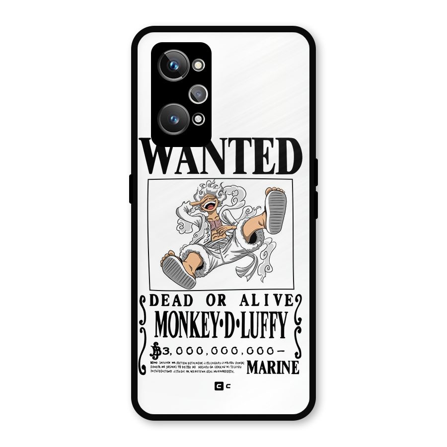 Munkey D Luffy Wanted  Metal Back Case for Realme GT Neo2