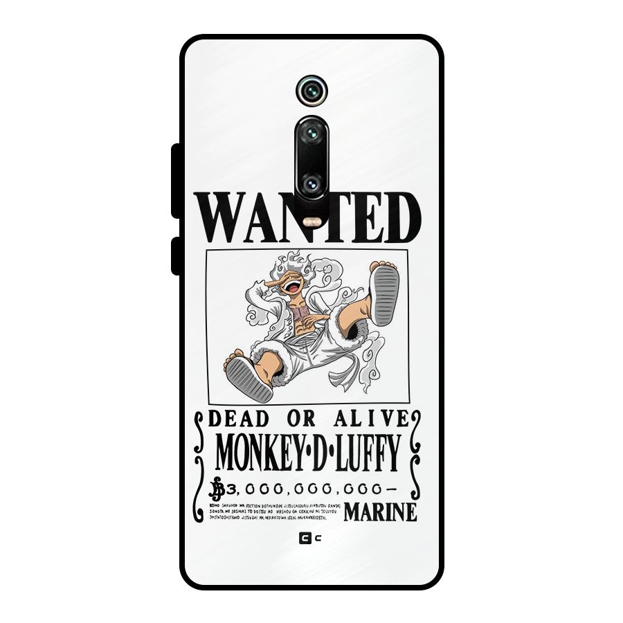 Munkey D Luffy Wanted  Metal Back Case for Redmi K20