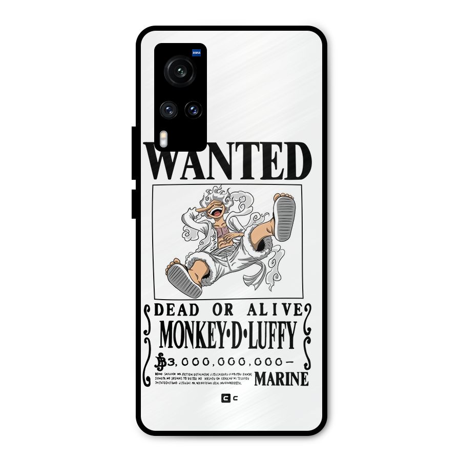 Munkey D Luffy Wanted  Metal Back Case for Vivo X60