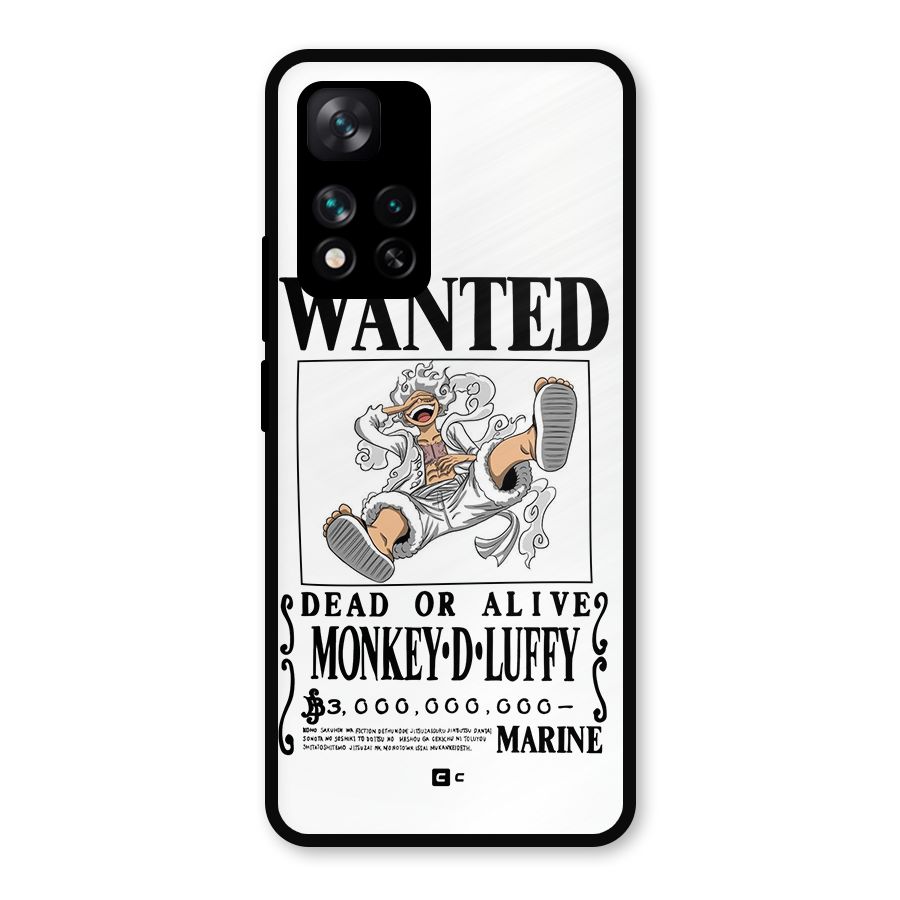 Munkey D Luffy Wanted  Metal Back Case for Xiaomi 11i 5G