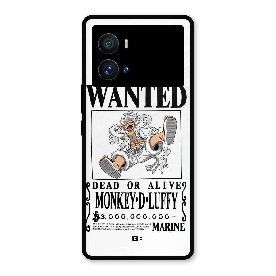 Munkey D Luffy Wanted  Metal Back Case for iQOO 9 Pro