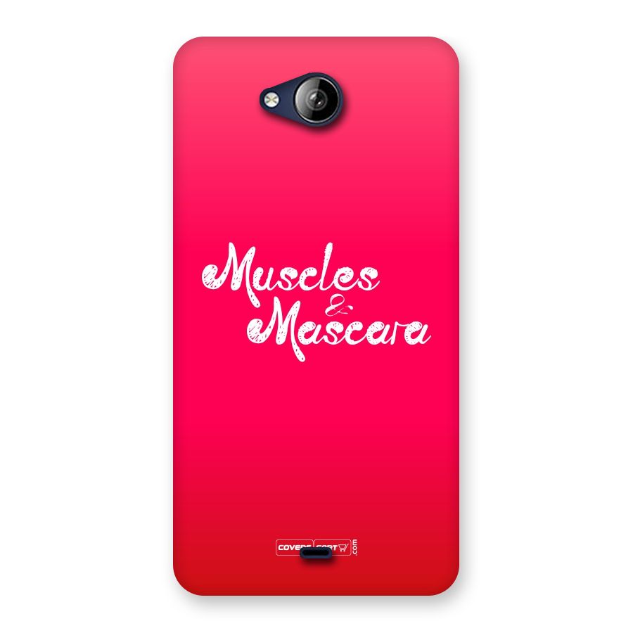 Muscles and Mascara Back Case for Canvas Play Q355