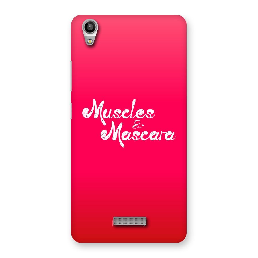 Muscles and Mascara Back Case for Lava-Pixel-V1