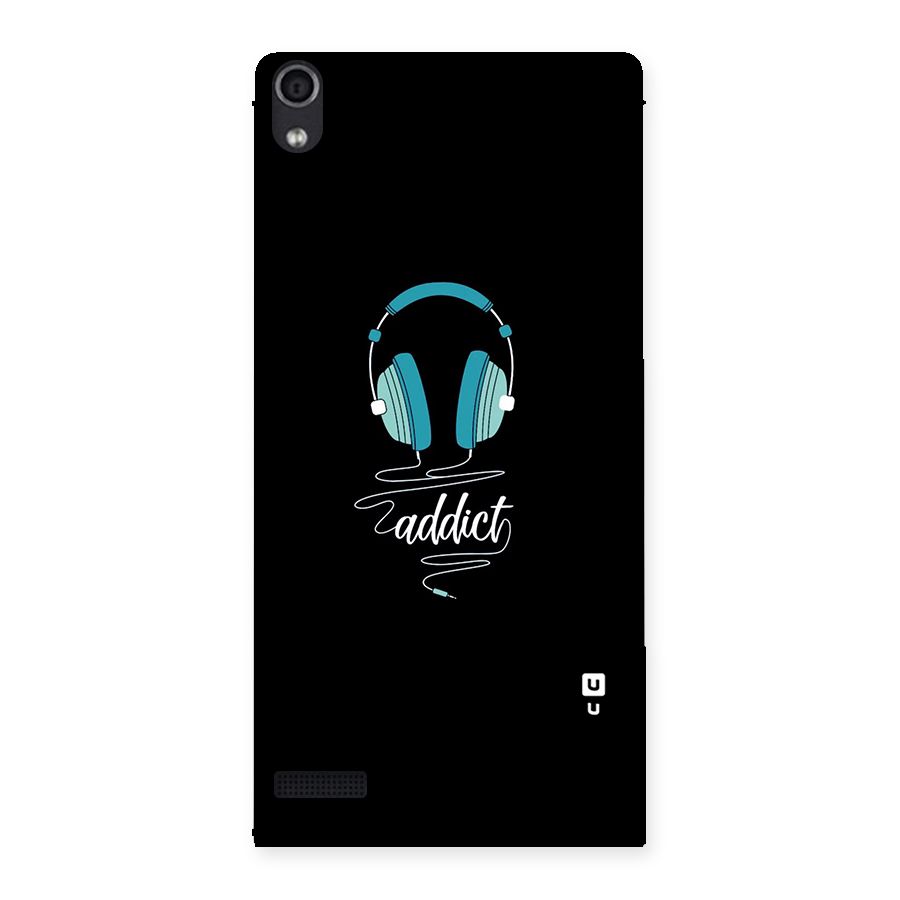 Music Addict Back Case for Ascend P6