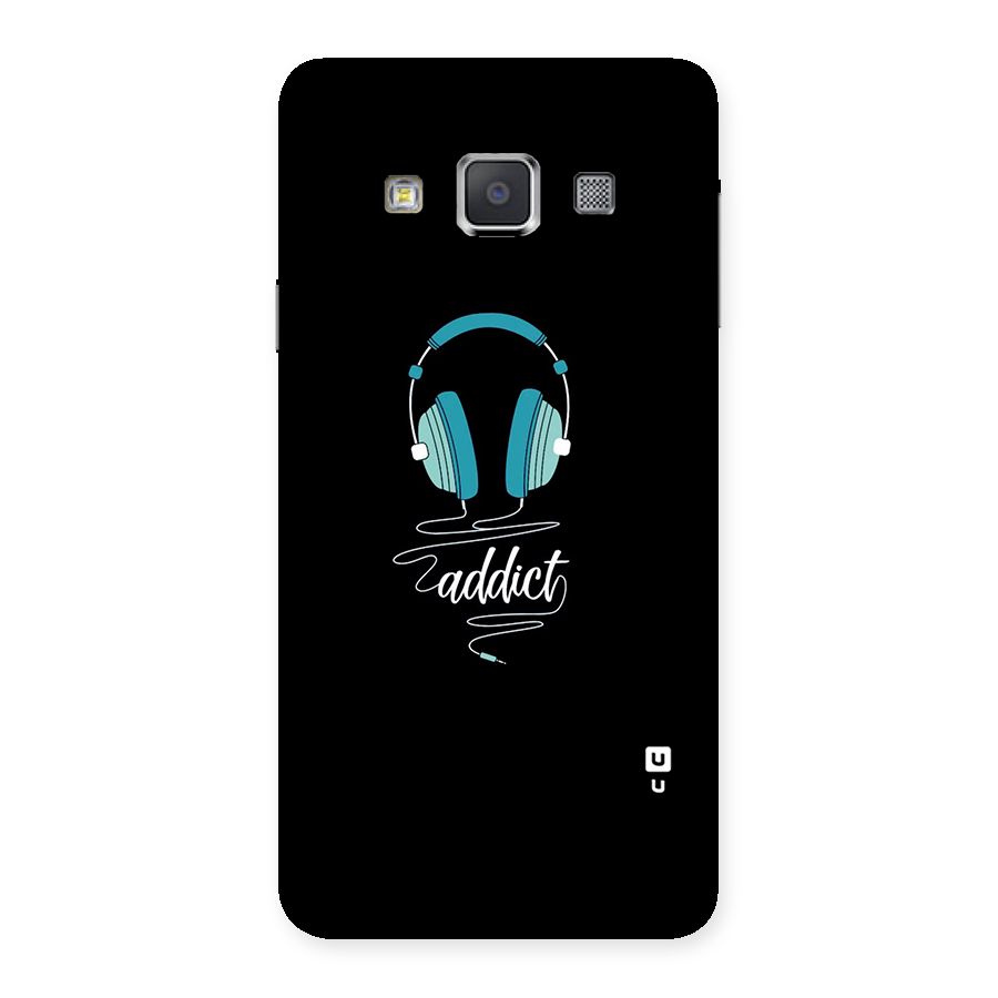 Music Addict Back Case for Galaxy A3