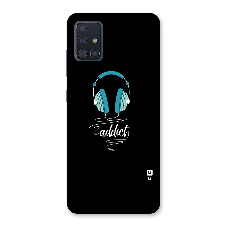 Music Addict Back Case for Galaxy A51