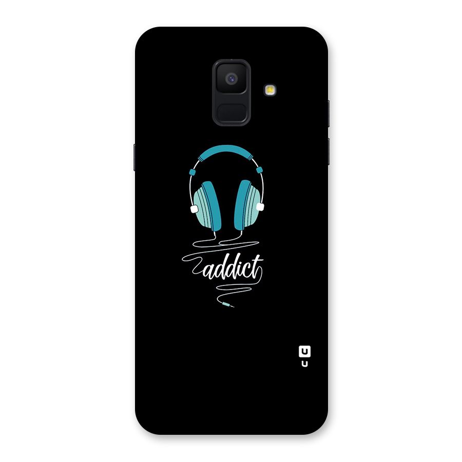 Music Addict Back Case for Galaxy A6 (2018)