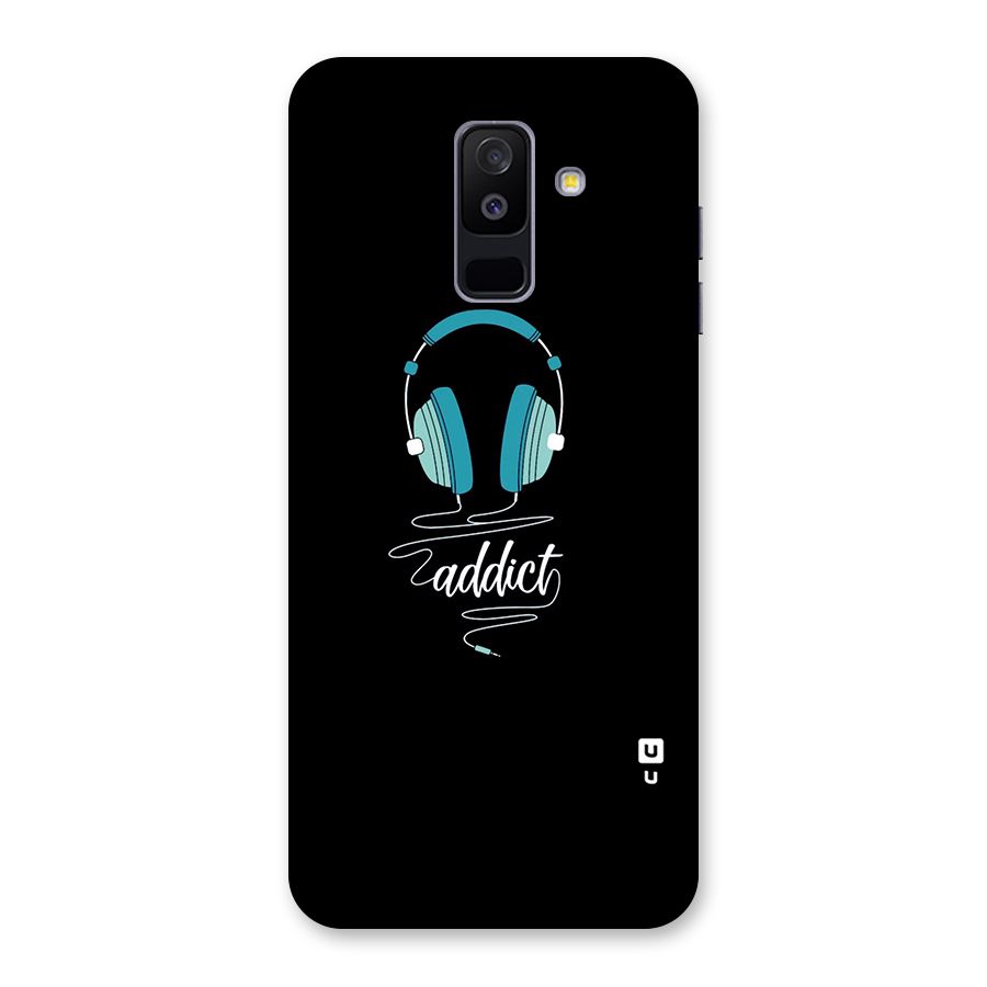 Music Addict Back Case for Galaxy A6 Plus