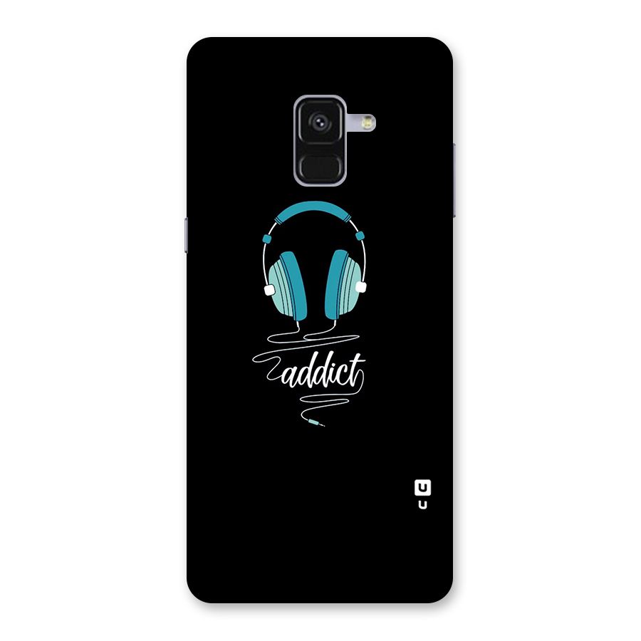 Music Addict Back Case for Galaxy A8 Plus