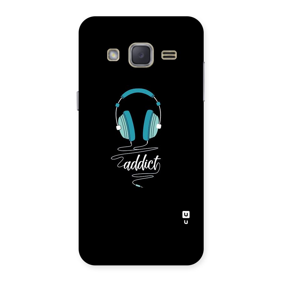 Music Addict Back Case for Galaxy J2