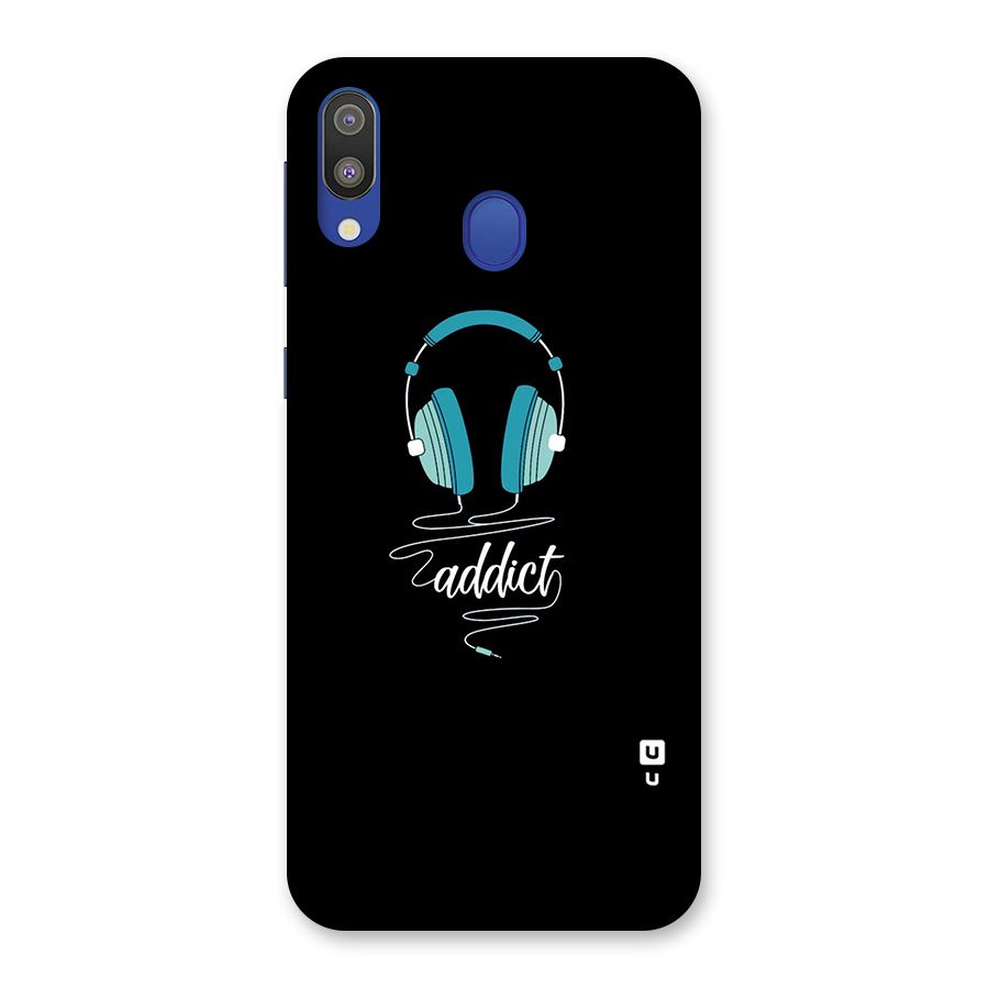 Music Addict Back Case for Galaxy M20