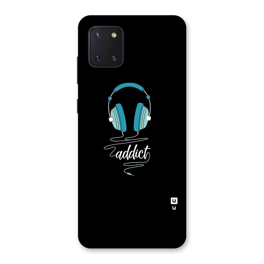 Music Addict Back Case for Galaxy Note 10 Lite