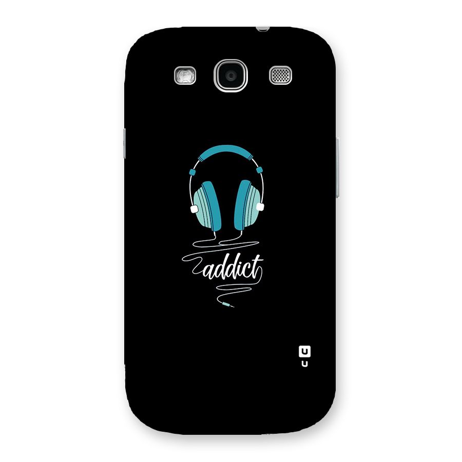 Music Addict Back Case for Galaxy S3