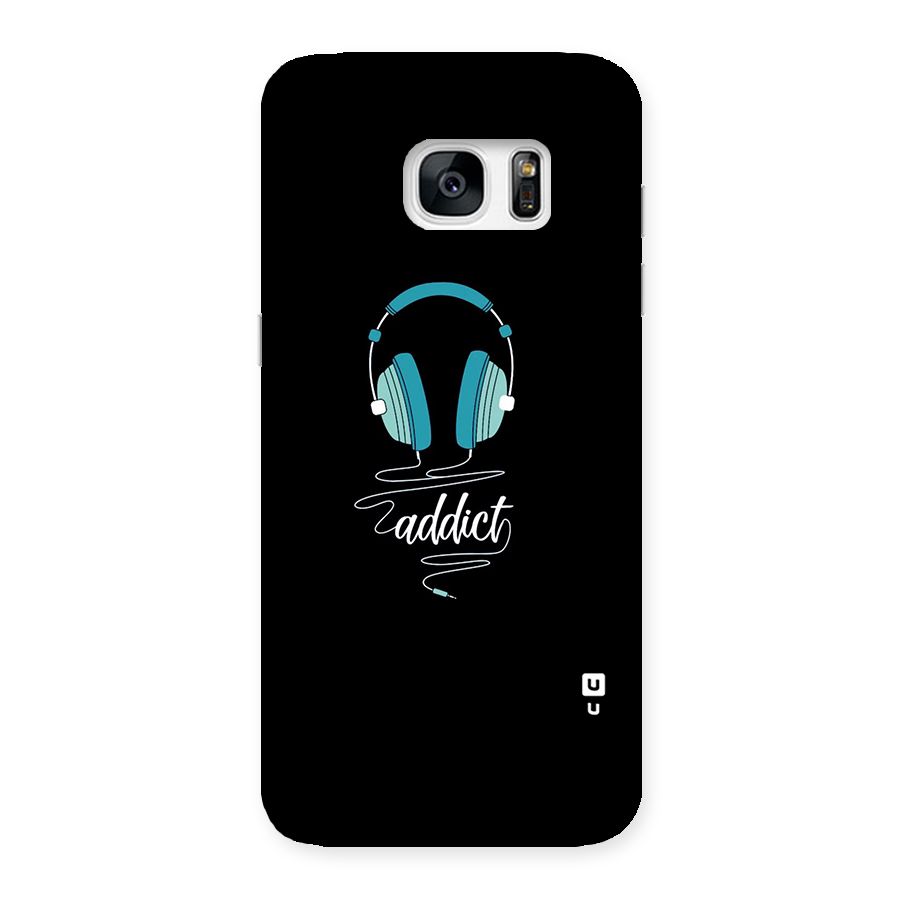 Music Addict Back Case for Galaxy S7 Edge