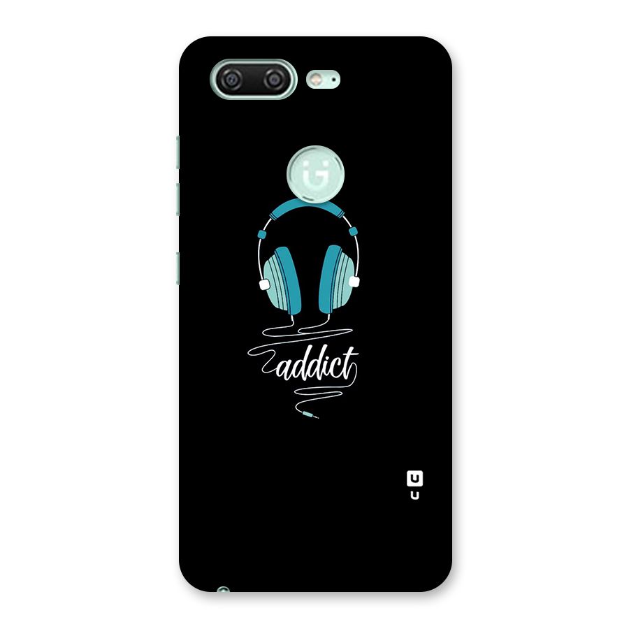 Music Addict Back Case for Gionee S10