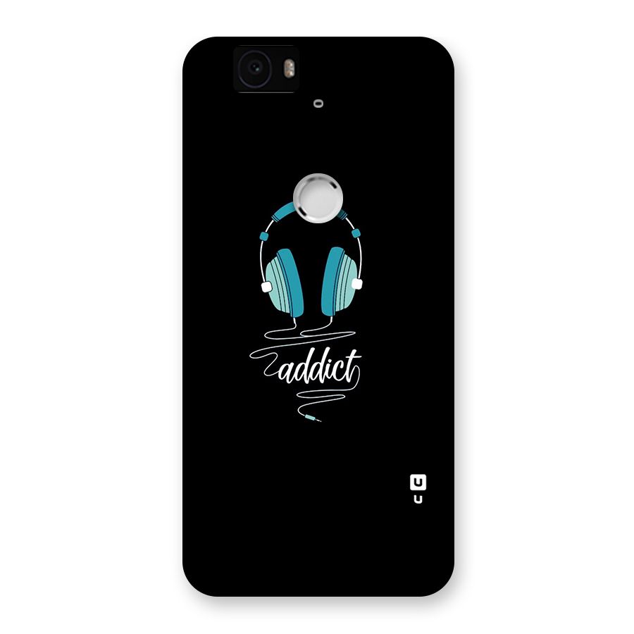 Music Addict Back Case for Google Nexus-6P