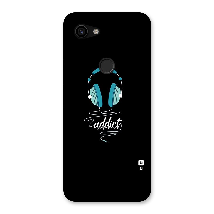 Music Addict Back Case for Google Pixel 3a
