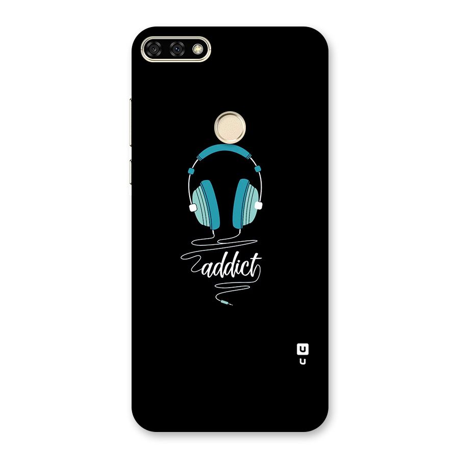 Music Addict Back Case for Honor 7A