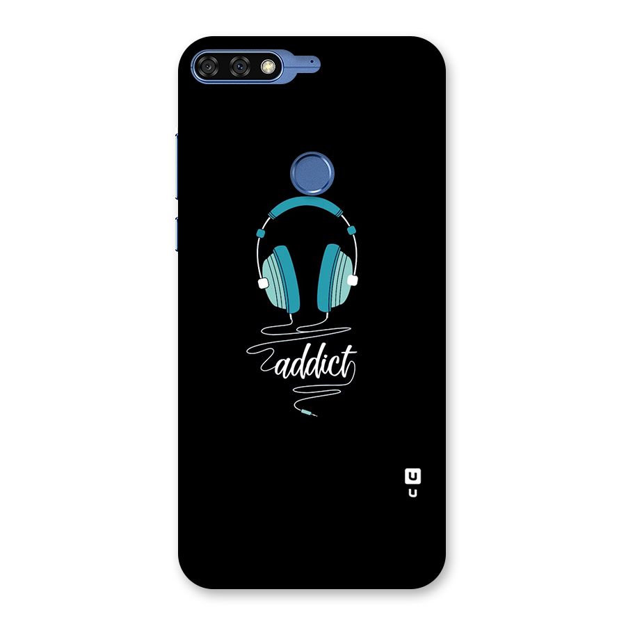 Music Addict Back Case for Honor 7C
