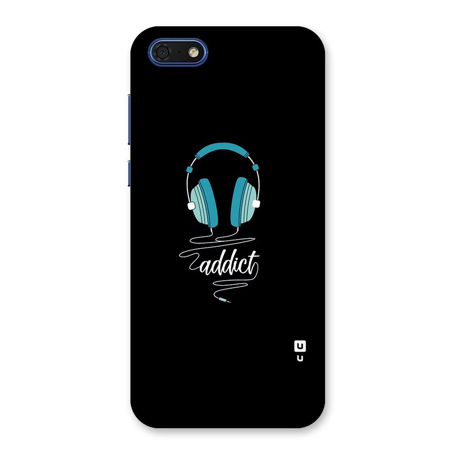 Music Addict Back Case for Honor 7s