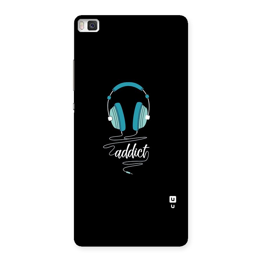 Music Addict Back Case for Huawei P8