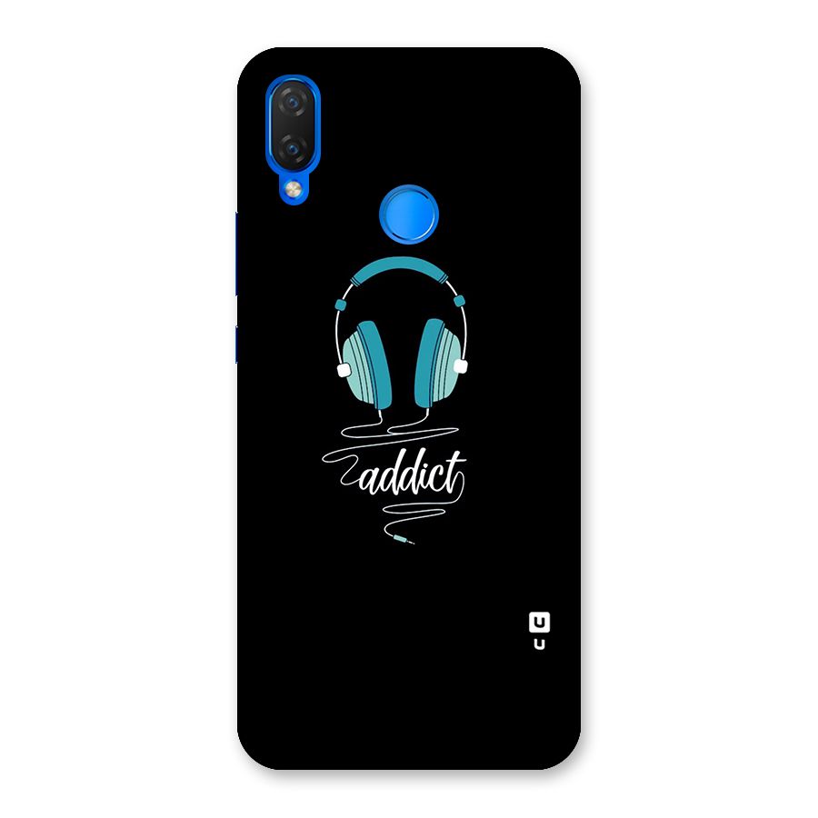 Music Addict Back Case for Huawei P Smart+