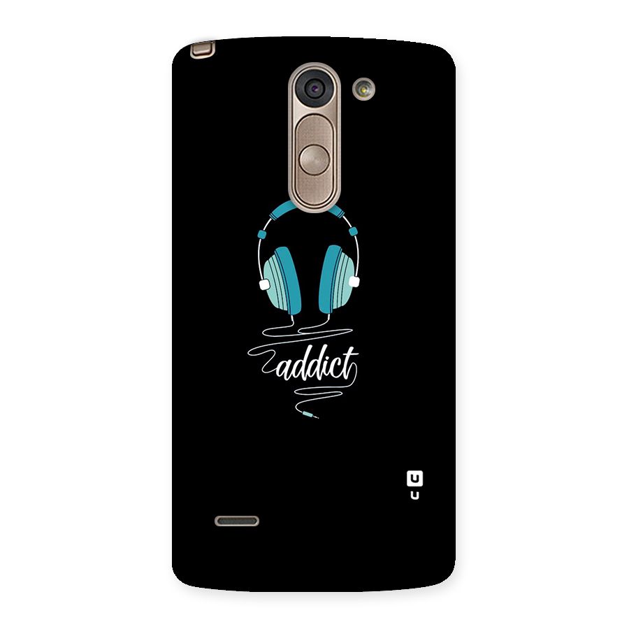 Music Addict Back Case for LG G3 Stylus