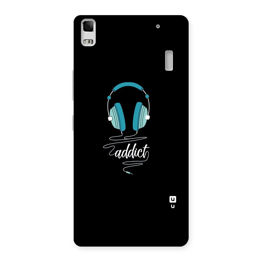 Music Addict Back Case for Lenovo A7000