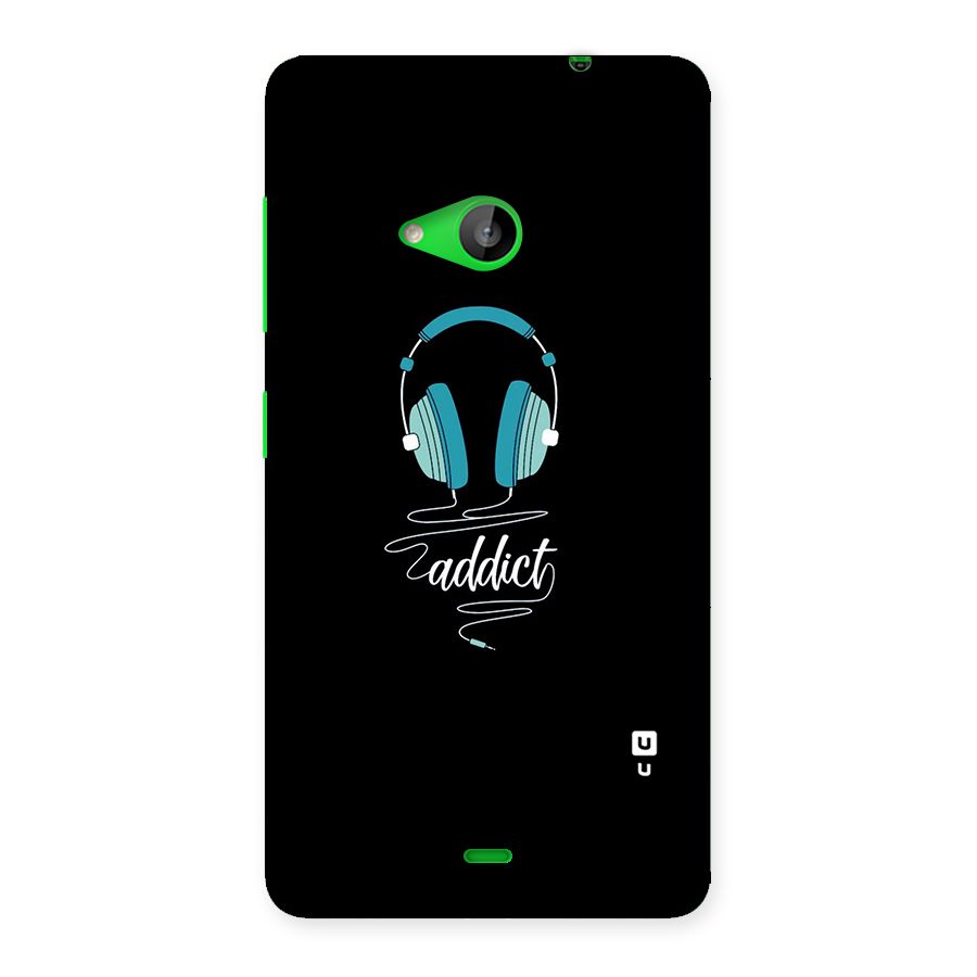 Music Addict Back Case for Lumia 535