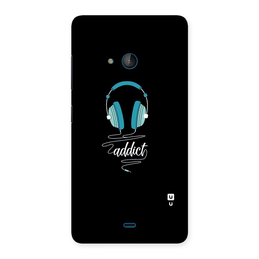 Music Addict Back Case for Lumia 540