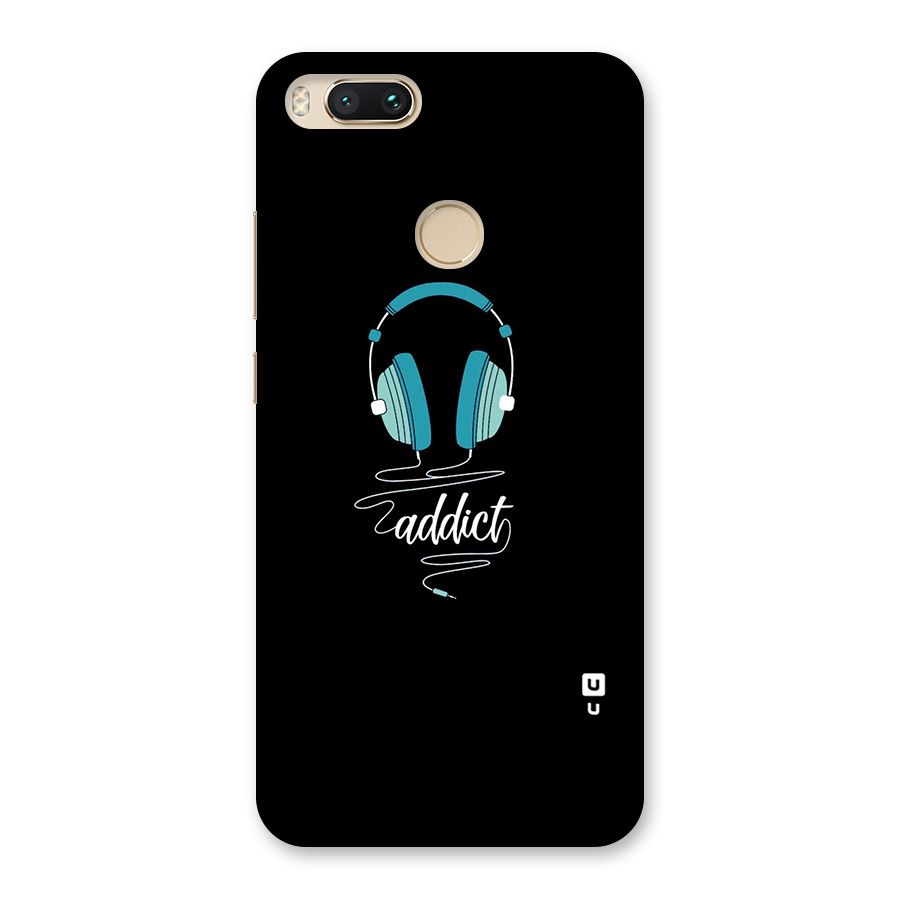 Music Addict Back Case for Mi A1