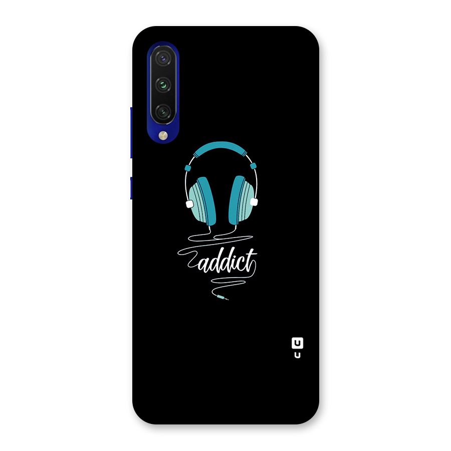 Music Addict Back Case for Mi A3