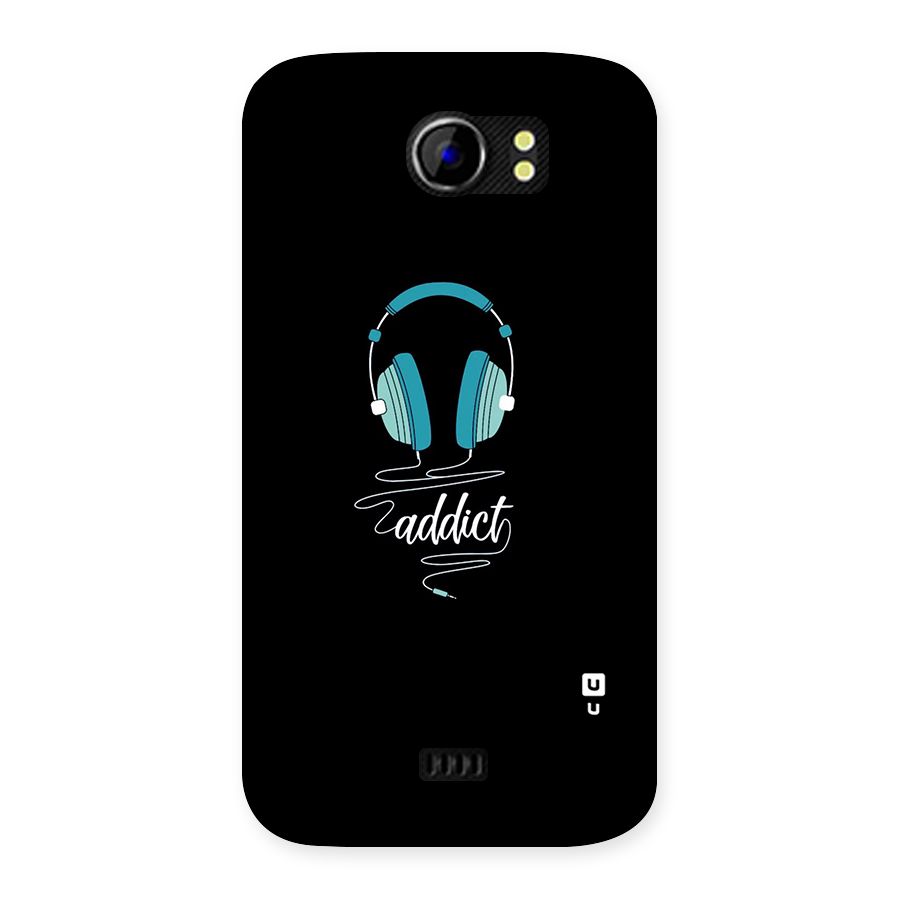 Music Addict Back Case for Micromax Canvas 2 A110