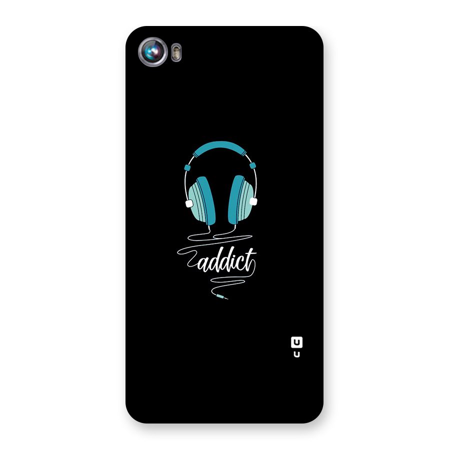 Music Addict Back Case for Micromax Canvas Fire 4 A107