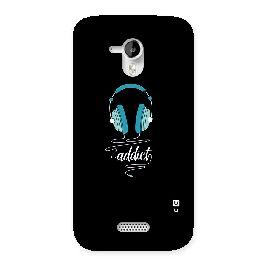 Music Addict Back Case for Micromax Canvas HD A116