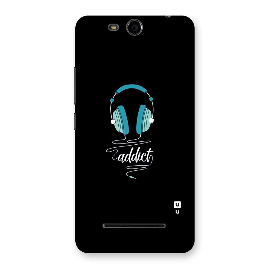 Music Addict Back Case for Micromax Canvas Juice 3 Q392