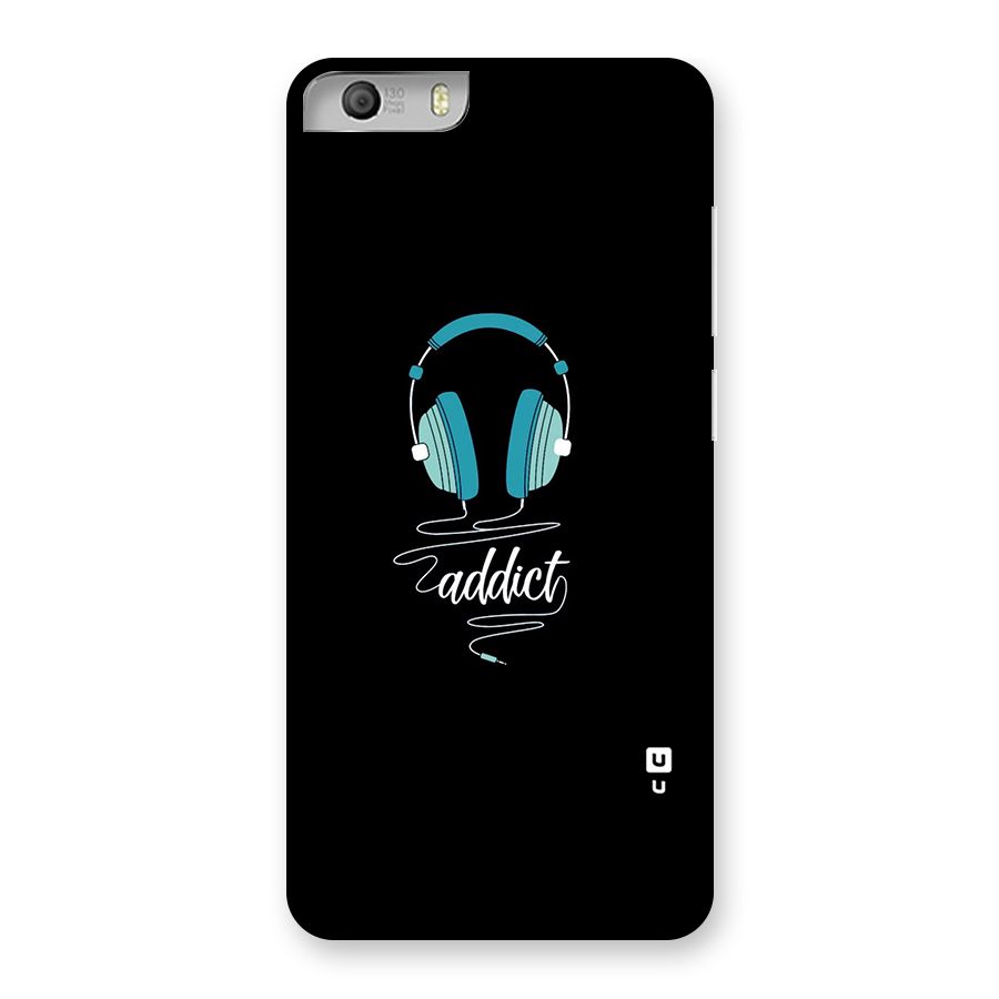 Music Addict Back Case for Micromax Canvas Knight 2