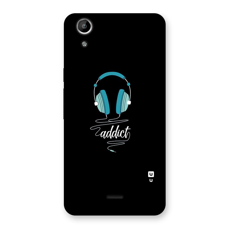 Music Addict Back Case for Micromax Canvas Selfie Lens Q345
